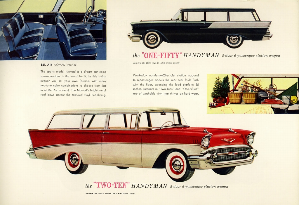 1957 Chevrolet Brochure Page 6